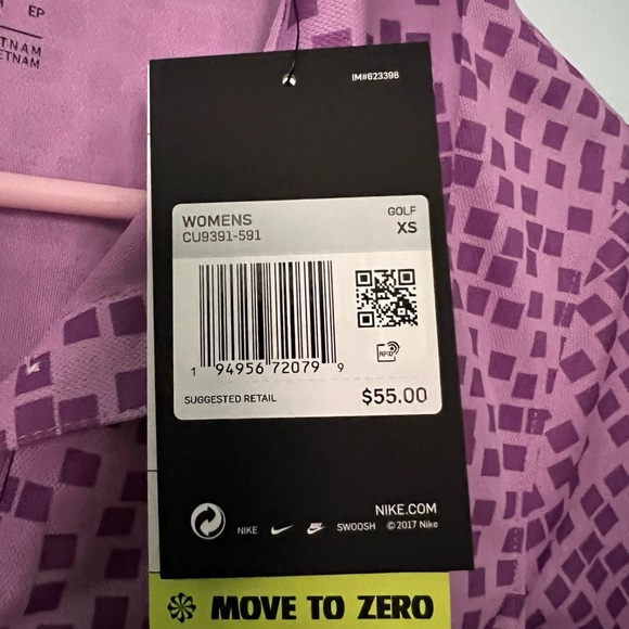 Nike Women's Dri-FIT Printed Golf Polo - Picture 13 of 16